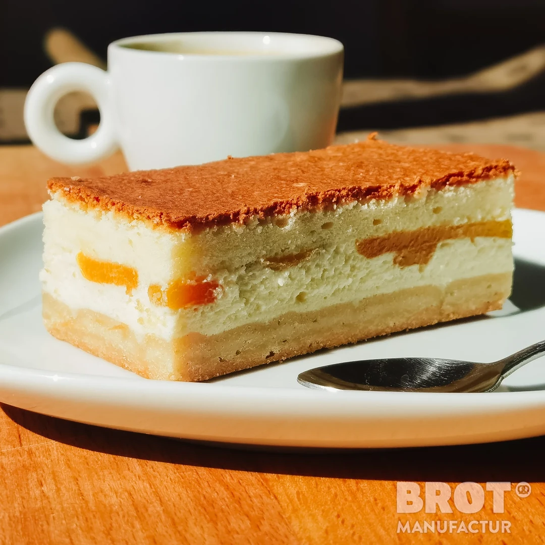 Quark Pfirsich Kuchen imagine mare