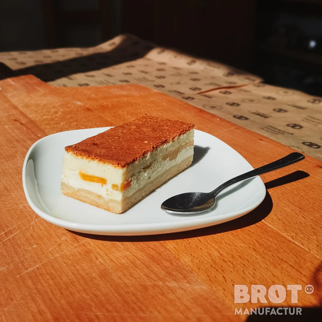 Quark Pfirsich Kuchen imagine mare